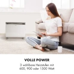 Gotland Konvektorheizung 600/900/1500W Glasfront Standgerät Weiß -Einrichtungsgeschäft 10032868 de 0002 logo