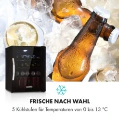 Beersafe XL Onyx Kühlschrank 60 Liter 4 Böden Panoramaglastür -Einrichtungsgeschäft 10032871 de 0005 logo