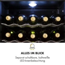 Beersafe XL Onyx Kühlschrank 60 Liter 4 Böden Panoramaglastür -Einrichtungsgeschäft 10032871 de 0006 logo