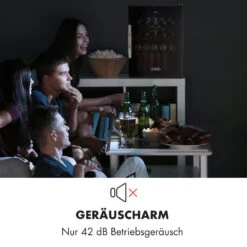 Beersafe XL Onyx Kühlschrank 60 Liter 4 Böden Panoramaglastür -Einrichtungsgeschäft 10032871 de 0008 logo