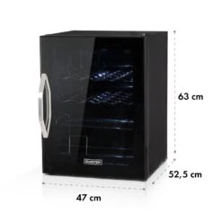 Beersafe XL Onyx Kühlschrank 60 Liter 4 Böden Panoramaglastür -Einrichtungsgeschäft 10032871 de 0009 logo