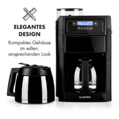 Aromatica II Set Kaffeemaschine, Mahlwerk, 1,25 L, Schwarz -Einrichtungsgeschäft 10032874 de 0003 logo