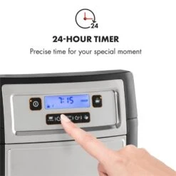 Aromatica II Thermo Kaffeemaschine, Mahlwerk, 1,25 L, Silber -Einrichtungsgeschäft 10032875 yy 0005 logo Klarstein Aromatica II Thermo Kaffeemaschine silber