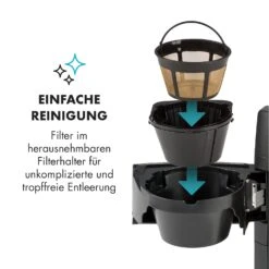 Aromatica II Thermo Kaffeemaschine, Mahlwerk, 1,25 L, Schwarz -Einrichtungsgeschäft 10032876 de 0007 logo