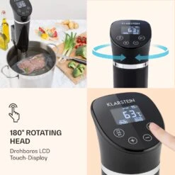 Quickstick Flex 1300W 3D Circulating 0-95 °C IPX7 Timer Schwarz -Einrichtungsgeschäft 10032905 de 0004 logo