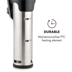 Quickstick Flex 1300W 3D Circulating 0-95 °C IPX7 Timer Schwarz -Einrichtungsgeschäft 10032905 yy 0008 logo Klarstein Quickstick Flex schwarz reedit