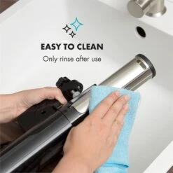 Quickstick Flex 1300W 3D Circulating 0-95 °C IPX7 Timer Schwarz -Einrichtungsgeschäft 10032905 yy 0009 logo Klarstein Quickstick Flex schwarz reedit