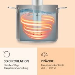 Quickstick Flex 1300W 3D Circulating 0-95 °C IPX7 Timer Silber -Einrichtungsgeschäft 10032906 de 0005 logo