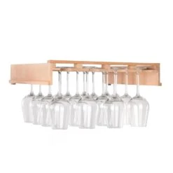 Barossa 102 Duo Weinglas-Regal Zubehör 16 Gläser 4 Schienen Echtholz -Einrichtungsgeschäft 10032922 yy 0001 titel