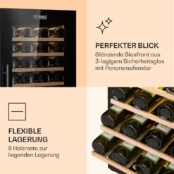 Barossa 77 Duo Weinkühlschrank 2 Zonen 191 L 77 Fl. Touch LED Schwarz 13 Barossa 77 Duo Weinkühlschrank 2 Zonen 191 L 77 Fl. Touch LED Schwarz -Einrichtungsgeschäft 10032963 de 0004 logo