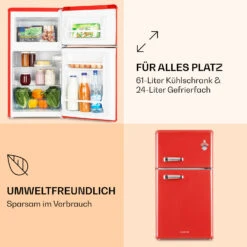 Irene Kühl- & Gefrierkombination 85 Liter Retro-Design -Einrichtungsgeschäft 10032980 de 0004 logo