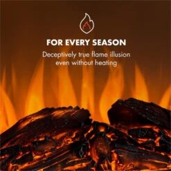 Aosta Light & Fire Elektrischer Kamin 1000/2000W Fernbedienung -Einrichtungsgeschäft 10033000 yy 0008 logo Klarstein Aosta Light Fire Elektrischer Kamin