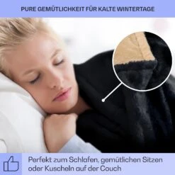 Dr. Watson SuperSoft Heizdecke 120 W 180 X 130 Cm Teddy-Plüsch -Einrichtungsgeschäft 10033006 de 0004 usp