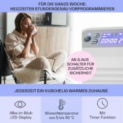 Hot Spot Slimcurve Heizgerät 80x40cm 40m² 2000W 5-40°C LED IP24 Weiß 9 Hot Spot Slimcurve Heizgerät 80x40cm 40m² 2000W 5-40°C LED IP24 Weiß -Einrichtungsgeschäft 10033016 de 0003 usp