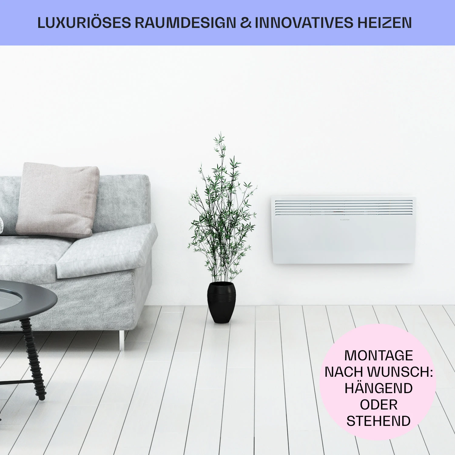 Hot Spot Slimcurve Heizgerät 80x40cm 40m² 2000W 5-40°C LED IP24 Weiß 7 Hot Spot Slimcurve Heizgerät 80x40cm 40m² 2000W 5-40°C LED IP24 Weiß – Bild 7