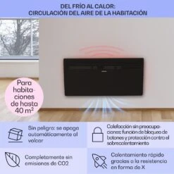 Hot Spot Slimcurve Heizgerät 80x40cm 40m² 2000W 5-40°C LED IP24 -Einrichtungsgeschäft 10033017 de 0004 usp