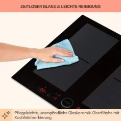 Delicatessa 60 Einbaukochfeld Induktion 4 Zonen 7000W Glaskeramik -Einrichtungsgeschäft 10033021 de 0008 usp