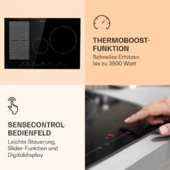 Delicatessa 77 Hybrid Einbaukochfeld Induktion 4 Zonen 7000W -Einrichtungsgeschäft 10033023 de 0003 logo