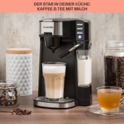 Baristomat 2-in-1-Heißgetränkeautomat Kaffee Tee Milchschaum -Einrichtungsgeschäft 10033138 de 0004 usp