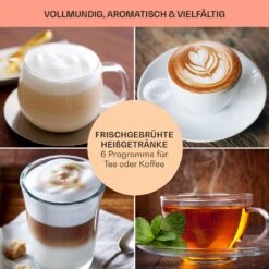 Baristomat 2-in-1-Heißgetränkeautomat Kaffee Tee Milchschaum -Einrichtungsgeschäft 10033138 de 0007 usp