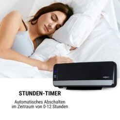 Wallkyrie Wandheizgerät 1000W/2000W 10 - 49 °C Thermostat Schwarz -Einrichtungsgeschäft 10033139 de 0005 logo