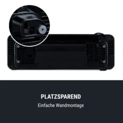 Wallkyrie Wandheizgerät 1000W/2000W 10 - 49 °C Thermostat Schwarz -Einrichtungsgeschäft 10033139 de 0008 logo