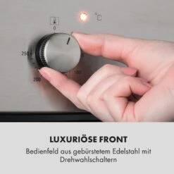 Kalahari Elektrischer Einbaubackofen 2300W 7 Funktionen Schwarz -Einrichtungsgeschäft 10033187 de 0004 logo