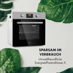 Kalahari Elektrischer Einbaubackofen 2300W 7 Funktionen Schwarz -Einrichtungsgeschäft 10033187 de 0006 logo