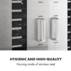 Master Jerky 24 Dörrautomat 5850W 40-90 °C 15h-Timer Edelstahl Silber -Einrichtungsgeschäft 10033214 yy 0006 logo Klarstein Master Jerky 24 Doerrautomat silber