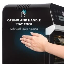 AeroVital Cube Heißluftfritteuse 1600W 12l Timer 16 Programme Schwarz -Einrichtungsgeschäft 10033248 yy 0007 logo Klarstein AeroVital Cube Heissluftfritteuse schwarz reedit