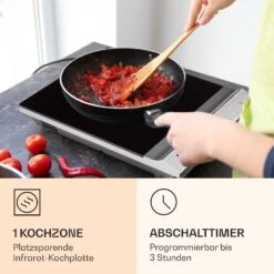 MisterCook Kochplatte Infrarot 2000W 90-650°C Abschalttimer -Einrichtungsgeschäft 10033281 de 0002 logo