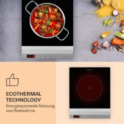 MisterCook Kochplatte Infrarot 2000W 90-650°C Abschalttimer -Einrichtungsgeschäft 10033281 de 0003 logo
