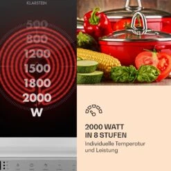 MisterCook Kochplatte Infrarot 2000W 90-650°C Abschalttimer -Einrichtungsgeschäft 10033281 de 0005 logo
