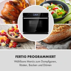 MasterFresh Dampfbackofen 230°C 24l Touch-Bedienfeld Schwarz -Einrichtungsgeschäft 10033284 de 0007 logo