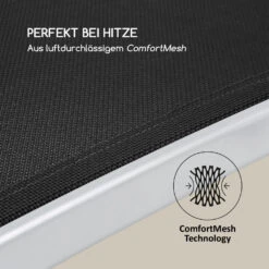 Sun Valley Sonnenliege Zusammenklappbar Kopfkissen Schwarz -Einrichtungsgeschäft 10033307 de 0005 logo