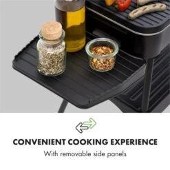 Porterhouse Elektrogrill 2200W Antihaft-Grillfläche Schwarz -Einrichtungsgeschäft 10033322 yy 0003 logo Klarstein Porterhouse Elektrogrill 2200W schwarz