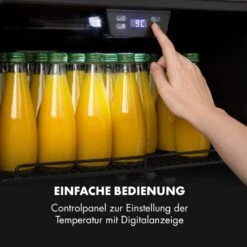 Beersafe 7XL Kühlschrank 242 Liter 5 Böden Panoramaglastür Edelstahl -Einrichtungsgeschäft 10033436 de 0006 logo