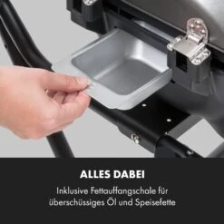 Tafelspitz Elektrogrill 2000/2400 W Antihaftbeschichtung Faltbar Mobil -Einrichtungsgeschäft 10033448 de 0007 logo