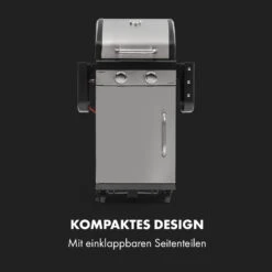 Gazooka 2.0T Gas BBQ Grill 2x3kW Brenner Edelstahl -Einrichtungsgeschäft 10033532 de 0003 logo