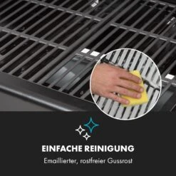 Gazooka 2.0T Gas BBQ Grill 2x3kW Brenner Edelstahl -Einrichtungsgeschäft 10033532 de 0010 logo