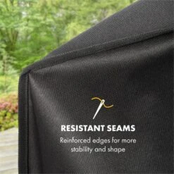 Gazooka 2.0T Wetterschutzhaube 600D Canvas 30/70% PE/PVC Schwarz -Einrichtungsgeschäft 10033535 yy 0004 logo Klarstein Gazooka Wetterschutzhaube schwarz