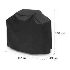 Gazooka 2.0T Wetterschutzhaube 600D Canvas 30/70% PE/PVC Schwarz -Einrichtungsgeschäft 10033535 yy 0006 logo Klarstein Gazooka Wetterschutzhaube schwarz