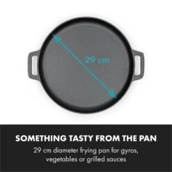 Tomahawk 3.1 S Brat & Back-Set Pfanne Pizzastein Ø29 Cm -Einrichtungsgeschäft 10033568 yy 0004 logo Klarstein Tomahawk Brat and Back Set