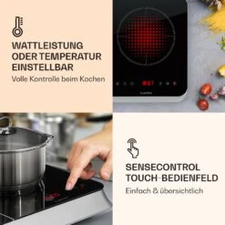InnoChef Induktionskochfeld 3400W Touch Control Glaskeramik 9 InnoChef Induktionskochfeld 3400W Touch Control Glaskeramik -Einrichtungsgeschäft 10033593 de 0004 logo