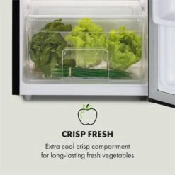 Feldberg Kühlschrank A+ 90 Liter MirageCool Concept Holzdesign Schwarz -Einrichtungsgeschäft 10033594 uk 0004 logo Klarstein Feldberg Kuehlschrank Holzdesign schwarz