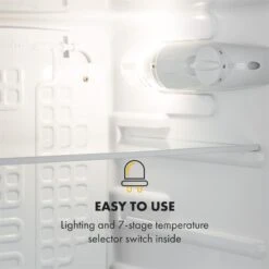 Feldberg Kühlschrank A+ 90 Liter MirageCool Concept Holzdesign Schwarz -Einrichtungsgeschäft 10033594 uk 0007 logo Klarstein Feldberg Kuehlschrank Holzdesign schwarz