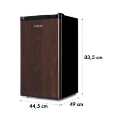 Feldberg Kühlschrank A+ 90 Liter MirageCool Concept Holzdesign Schwarz -Einrichtungsgeschäft 10033594 yy 0008 logo Klarstein Feldberg Kuehlschrank Holzdesign schwarz