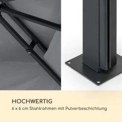 Grandezza Cortina Gartenpavillon 3x4m 4 Seitenteile Dunkelgrau -Einrichtungsgeschäft 10033607 de 0004 logo