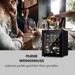 Shiraz 16 Uno Weinkühlschrank 42l Touch-Bedienfeld 131W 5-18°C -Einrichtungsgeschäft 10033622 de 0002 logo