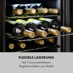 Shiraz 16 Uno Weinkühlschrank 42l Touch-Bedienfeld 131W 5-18°C -Einrichtungsgeschäft 10033622 de 0007 logo